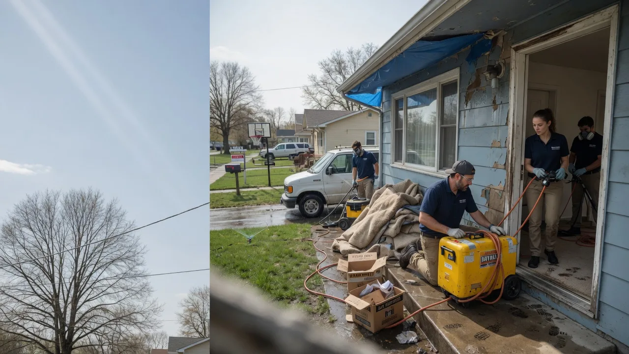 Basement Flood Cleanup in Mead, NE near me